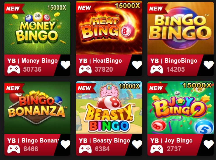 Ubet95 bingo betting hall